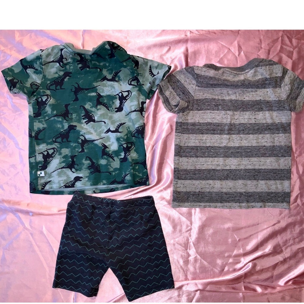 2T Bundle Tommy Bahama Carter's Cat & Jack Boys Pajama Set Dinosaur Striped‎ 2T
